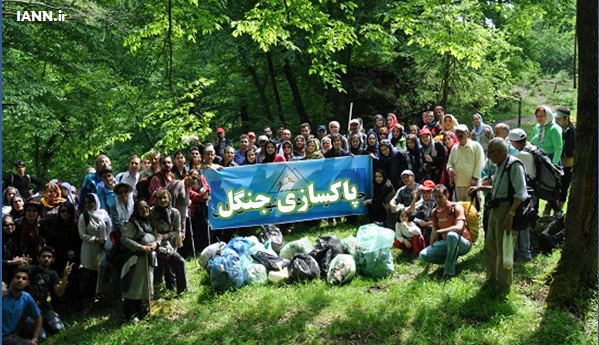 گزارش تصویری/ پاکسازی جنگل های کوهمره سرخی فارس