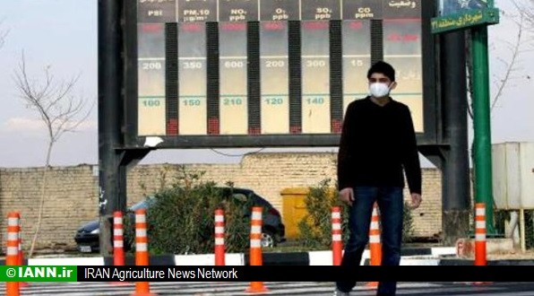 کیفیت هوای تهران برای گروههای حساس ناسالم است