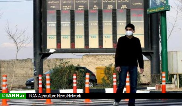 کیفیت هوای تهران برای گروههای حساس ناسالم است