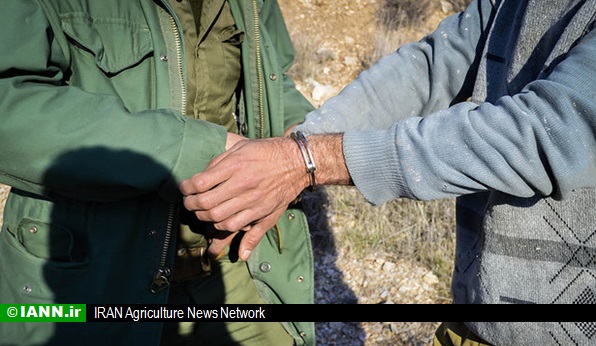 دستگیری باند ۷ نفره شکارچیان به همراه ۴ قبضه اسلحه