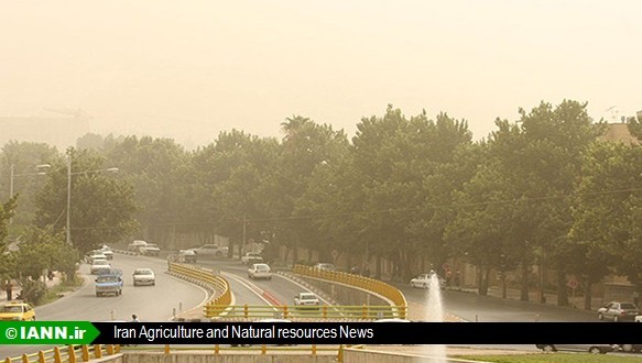 گرد و غبار هوای تهران را درنوردید/ تهران امشب بارانی می شود