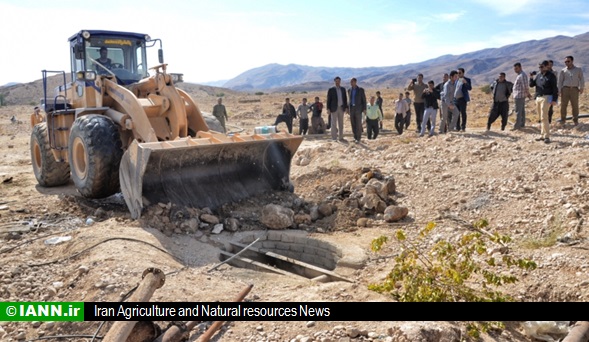 ۱۴ چاه کشاورزی بدون مجوز در بوشهر پر شد