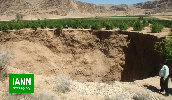 فرونشست زمین در ایران ۱۴۰ برابر حد بحران