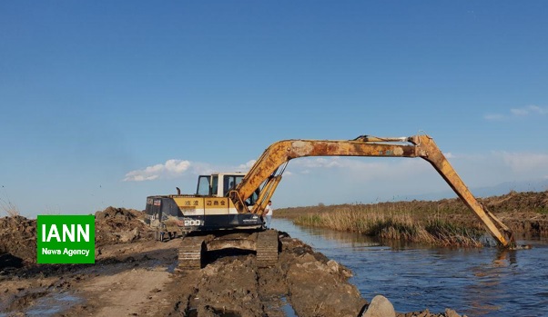 آغاز پروژه لایروبی و ساماندهی رودخانه نوکنده به طول ۵ کیلومتر
