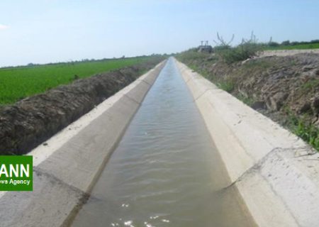 آغاز احداث یک کانال آبیاری در نی ریز