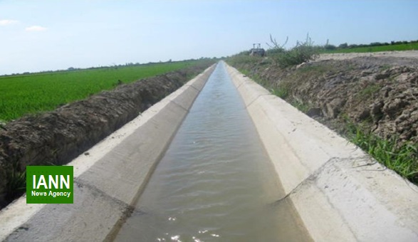 آغاز احداث یک کانال آبیاری در نی ریز
