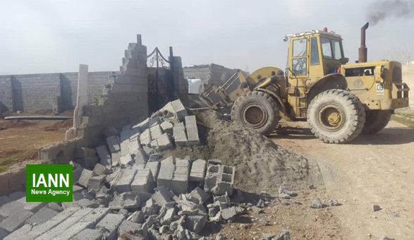 تخریب ۸۵۰ باغ شهری غیرمجاز در شیراز