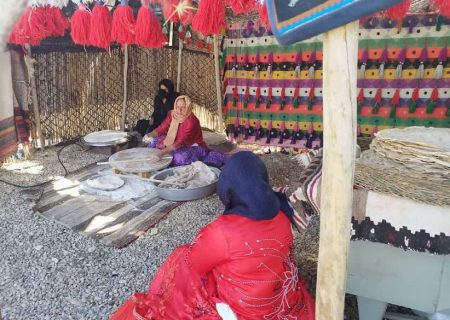 نمایشگاه دستاوردهای زنان روستایی در بیضا